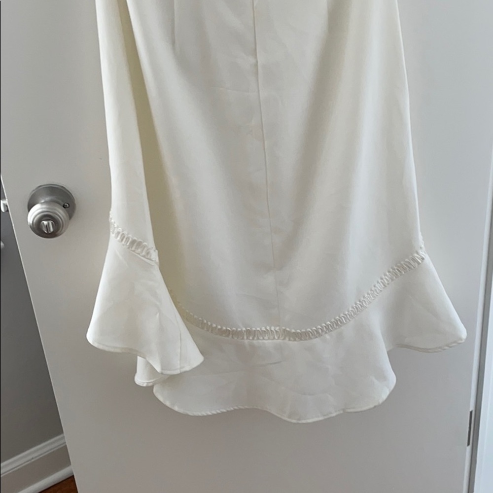 High/Low White Dress - Picture 5 of 8